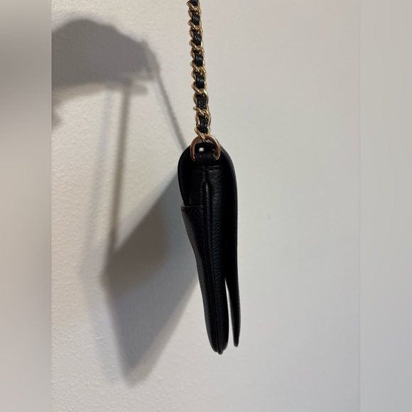 Tory Burch Pebbled Leather Chain Crossbody / Clutch - Picture 8 of 8